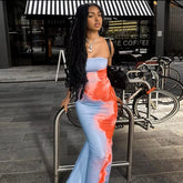 Shoulderless Maxi Dress - Boulve Boutique